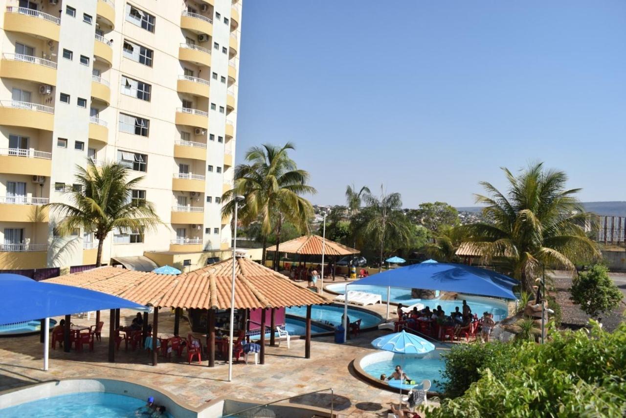 Flats Proximo Ao Shopping Singapura - Pode Descer Com Bebidas Para O Park Aquatico 1105 Apartment Калдас Новас Екстериор снимка
